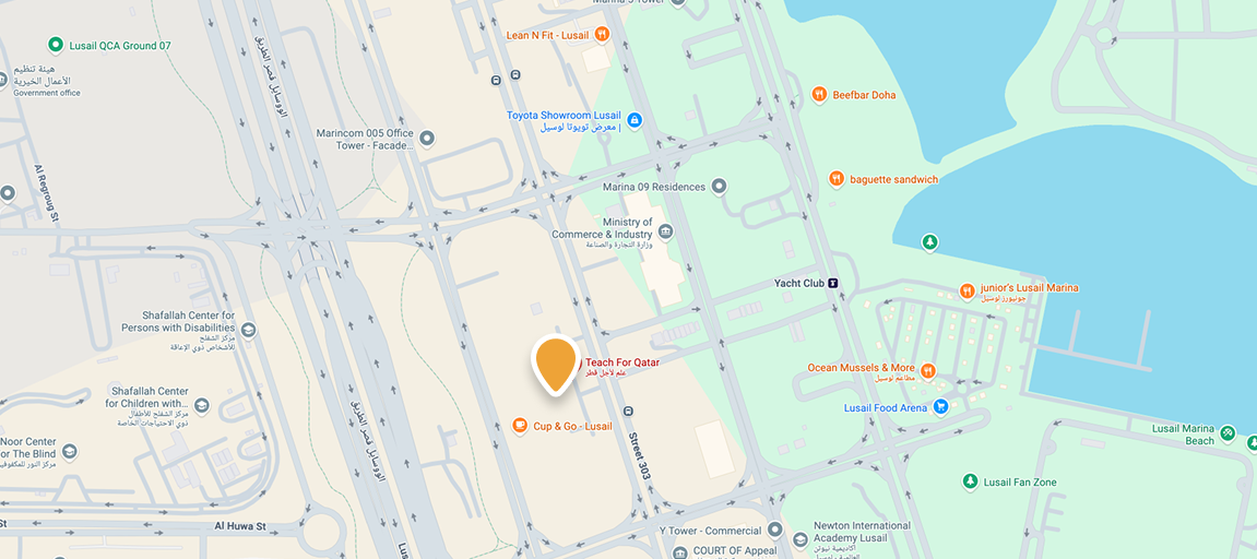Contact location map